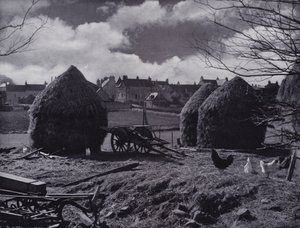 Boerderijstapels en dorpsdaken in Oxton, Lauderdale