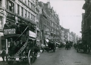 Fleet Street, Londen door English Photographer