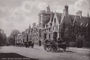 Voorkant Baliol College, Oxford