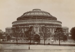 Algemeen uitzicht op de Royal Albert Hall