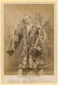 George Grossmith als Ko-Ko in The Mikado