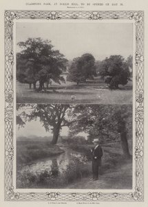 Gladstone Park, in Dollis Hill, wordt geopend op 25 mei door English Photographer