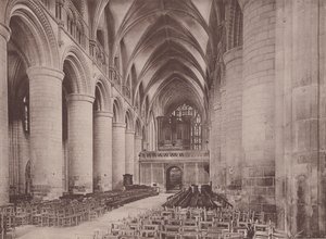 Gloucester: De Kathedraal, Schip Oost door English Photographer