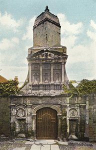 Gonville en Caius College, de Poort van Eer door English Photographer