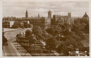 Overheidsgebouwen vanaf Duke of York