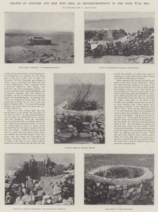 Graven van officieren en mannen die vielen bij Bronkhorstspruit in de Boerenoorlog, 1880