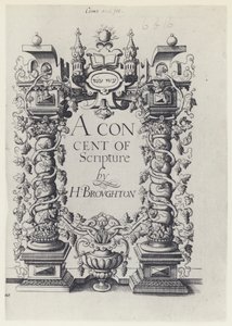H Broughton, Een Concent van de Schrift, G Simson en W White 1590 door English Photographer