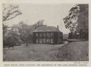 Hatt House, nabij Saltash, de Residentie van wijlen Generaal Symons door English Photographer