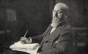 Henry James (1843-1916) in zijn studeerkamer