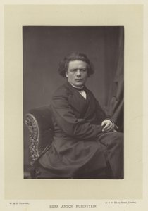 Herr Anton Rubinstein door English Photographer
