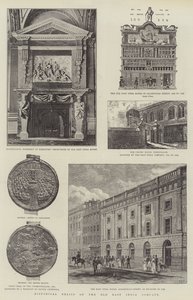 Historische relikwieën van de oude Oost-Indische Compagnie door English Photographer