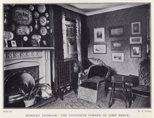 Hursley Pastorie, de favoriete hoek van John Keble