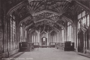 Interieur Godgeleerdheid School, Oxford door English Photographer