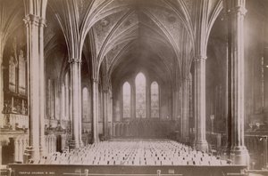 Interieur van Temple Church door English Photographer