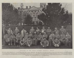 Invaliden in het Royal Victoria Hospital, Netley door English Photographer