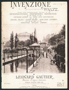 Invenzione Waltz, gecomponeerd voor de International Inventions Exhibitions, Kensington, 1885
