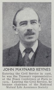John Maynard Keynes door English Photographer