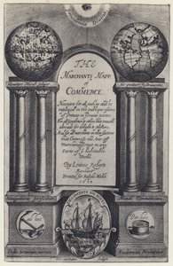 L Roberts, De Koopmanskaart van Handel, R Mabb 1638 (zw/w foto) door English Photographer