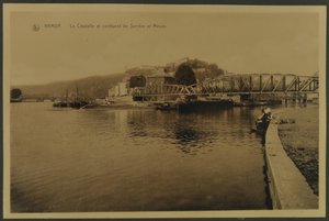 La Citadelle et confluent de Sambre et Meuse, Namen, ca. 1914