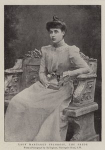 Lady Margaret Primrose, de bruid door English Photographer