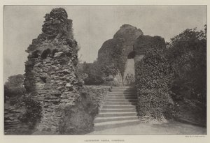 Kasteel Launceston, Cornwall door English Photographer