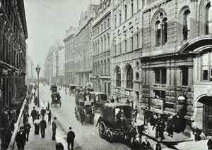 Leadenhall Street, City of London, 1895 door English Photographer