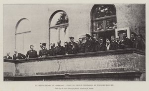 Li-Hung-Chang in Duitsland, bezoek aan prins Bismarck in Friedrichsruhe