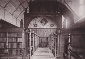 Bibliotheek Merton College Oxford door English Photographer