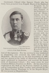 Luitenant-kolonel J Spencer Ewart, AAG van de Negende Divisie