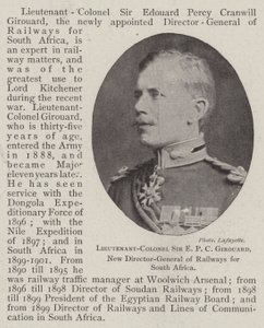 Luitenant-kolonel Sir E P C Girouard, nieuwe directeur-generaal van de spoorwegen voor Zuid-Afrika door English Photographer