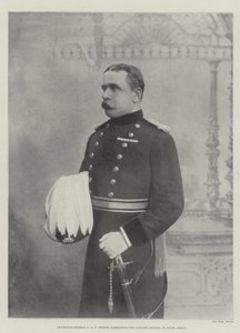 Luitenant-generaal J D P French, bevelhebber van de cavaleriedivisie in Zuid-Afrika door English Photographer