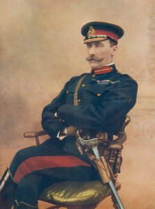 Luitenant-generaal Sir H. C. Chermside. Commandant van de Veertiende Brigade in Zuid-Afrika door English Photographer