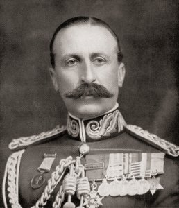 Luitenant-generaal Sir Edwin Alfred Hervey Alderson, uit The Illustrated War News, 1915 door English Photographer