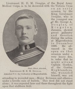 Luitenant H E M Douglas, bekroond met VC voor Moed bij Magersfontein door English Photographer