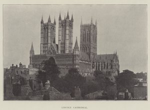 Kathedraal van Lincoln door English Photographer