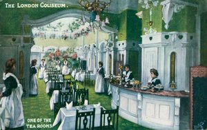 London Coliseum, Een van de Theekamers door English Photographer