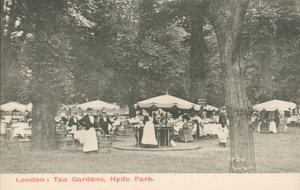Londen, Theetuinen, Hyde Park