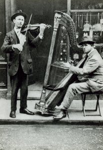 Londense straatmuzikanten door English Photographer