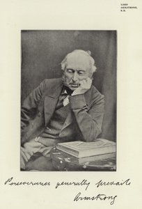 Lord Armstrong, KB door English Photographer