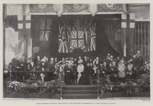 Opening van de Marine- en Militaire Tentoonstelling in het Crystal Palace door Lord Roberts door English Photographer