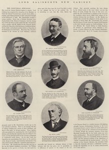 Het nieuwe kabinet van Lord Salisbury