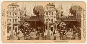 Ludgate Hill, stereoscopisch beeld