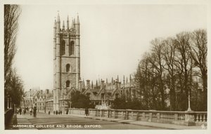 Magdalen College, Oxford door English Photographer