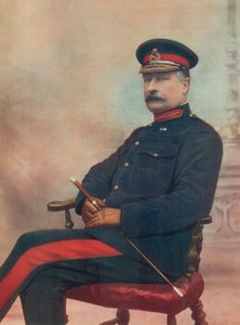 Generaal-majoor Charles Edmond Knox. Commandant van de Twaalfde Brigade, Zuid-Afrika door English Photographer
