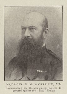 Luitenant-generaal H G Waterfield, CB door English Photographer