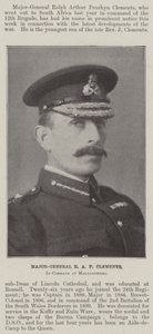 Generaal-majoor R.A.P. Clements, in bevel bij Magaliesberg door English Photographer