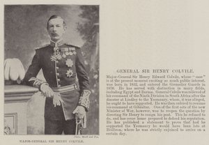 Generaal-majoor Sir Henry Colvile door English Photographer