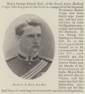 Majoor G E Hale, RAMC door English Photographer