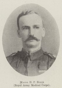 Majoor H P Birch, Royal Army Medical Corps door English Photographer