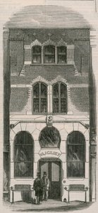Messrs Gilbeys Wijnkantoor, Oxford Street door English Photographer